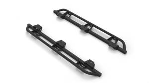 N-Fab - N-Fab Trail Slider Steps 18-20 Jeep Wrangler JL 4 Door SUV - SRW - Textured Black - TSJ184-TX - Image 1