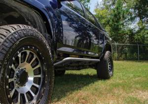 N-Fab - N-Fab Trail Slider Steps 15-20 Chevy/GMC Colorado/Canyon Crew Cab All Beds - SRW - Textured Black - TSG15CC-TX - Image 2