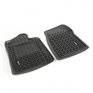 Rugged Ridge - Rugged Ridge All Terrain Floor Liner, Front Pair, Black; 07-13 GM Truck RegCab 82901.21 - Image 2