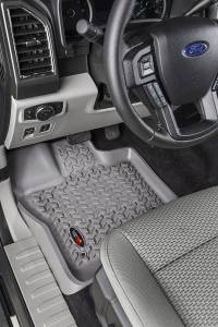 Rugged Ridge - Rugged Ridge Floor Liner, Front; Gray, 2015-2020 Ford F-150/Raptor/Extended/Super Crew Cab 84902.33 - Image 6