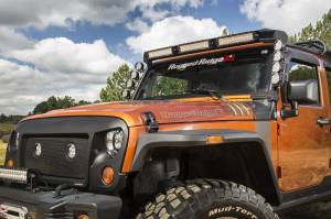 Rugged Ridge - Rugged Ridge Elite Fast Track Light Bar, Windshield Mounted; 07-18 Jeep Wrangler JK 11232.50 - Image 3