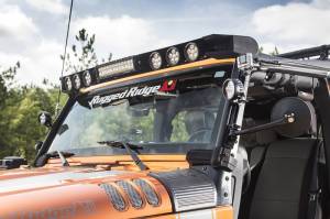 Rugged Ridge - Rugged Ridge Elite Fast Track Light Bar, Windshield Mounted; 07-18 Jeep Wrangler JK 11232.50 - Image 7