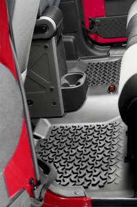 Rugged Ridge - Rugged Ridge All Terrain Floor Liner Set, Black; 11-18 Jeep Wrangler JK, 4 Door 12988.04 - Image 4