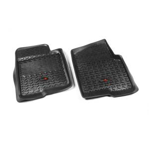 Rugged Ridge - Rugged Ridge All Terrain Floor Liner, Front Pair, Black; 09-10 F-150 Ext/Reg/SC 82902.03 - Image 2