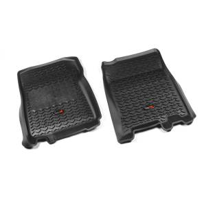 Rugged Ridge - Rugged Ridge All Terrain Floor Liner, Front Pair, Black; 97-03 F-150 Ext/RegCab 82902.04 - Image 2