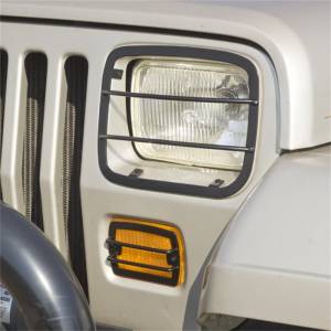 Rugged Ridge - Rugged Ridge Euro Guard Kit, Headlight and Turn Signal; 87-95 Jeep Wrangler YJ 11230.02 - Image 2