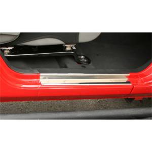 Rugged Ridge - Rugged Ridge Door Entry Guard Kit, Stainless Steel; 07-18 Jeep Wrangler JK 11119.04 - Image 3