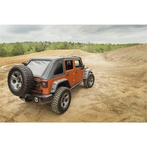 Rugged Ridge - Rugged Ridge Bowless Soft Top, Black Diamond; 07-18 Jeep Wrangler JKU, 4 Door 13750.38 - Image 3