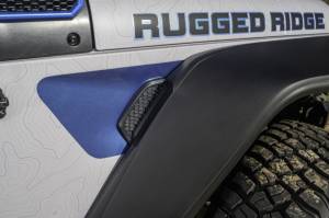 Rugged Ridge - Rugged Ridge Max Terrain Fender Flare Set, Front and Rear; 18-21 Jeep Wrangler JL 11640.51 - Image 5