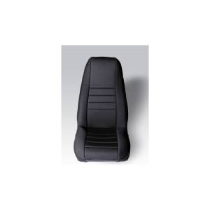 Rugged Ridge - Rugged Ridge Neoprene seat cover, Rugged Ridge, fronts (pair), black, 76-90 Wrangler 13212.01 - Image 1