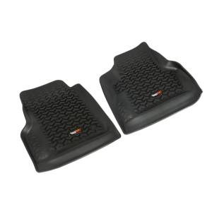 Rugged Ridge - Rugged Ridge All Terrain Floor Liner, Front Pair, Black; 97-06 Wrangler TJ 12920.11 - Image 2