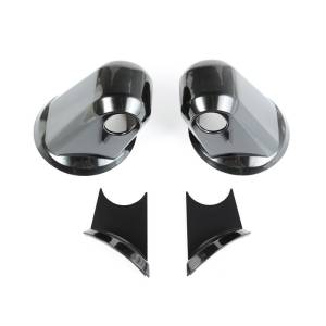 Rugged Ridge - Rugged Ridge Door Mirror Arm Covers, Black, Paintable; 07-18 Jeep Wrangler JK/JKU 13311.05 - Image 2