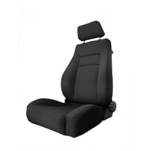 Rugged Ridge Ultra Seat, Front, Reclinable, Black; 97-06 Jeep Wrangler TJ 13414.01