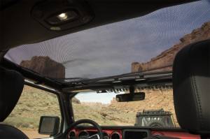 Rugged Ridge - Rugged Ridge Eclipse Sun Shade, Front, Black; 18-21 Wrangler (4Dr) / 2021 Gladiator 13579.72 - Image 4