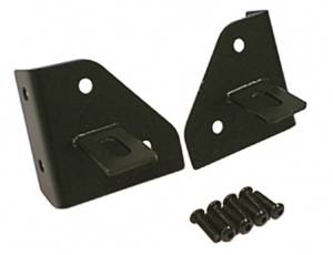 Rugged Ridge - Rugged Ridge Light Mount Bracket Kit, Windshield; 76-95 Jeep CJ/Wrangler YJ 11027.01 - Image 2