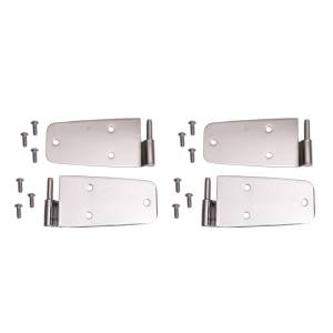 Rugged Ridge - Rugged Ridge Door Hinge Kit, Stainless Steel; 76-93 Jeep CJ/Wrangler YJ 11113.01 - Image 2