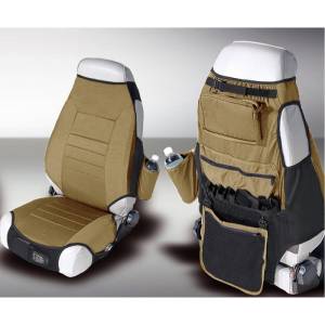 Rugged Ridge - Rugged Ridge Seat Protector Vest Kit, Fabric, Spice; 76-06 Jeep CJ/Wrangler YJ/TJ 13235.37 - Image 1