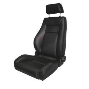 Rugged Ridge - Rugged Ridge Ultra Seat, Front, Reclinable, Black Denim; 76-02 CJ/Wrangler YJ/TJ 13404.15 - Image 1