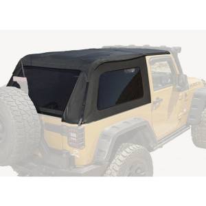 Body - Roof & Convertible Tops - Rugged Ridge - Rugged Ridge Bowless Soft Top, Black Diamond; 07-18 Jeep Wrangler JK, 2 Door 13750.39