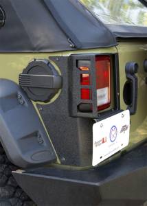 Rugged Ridge - Rugged Ridge XHD Quarter Panel Guard Kit, Rear; 07-18 Jeep Wrangler JKU, 4 Door 11615.20 - Image 3