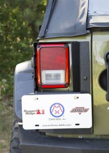 Rugged Ridge - Rugged Ridge XHD Quarter Panel Guard Kit, Rear; 07-18 Jeep Wrangler JKU, 4 Door 11615.20 - Image 4