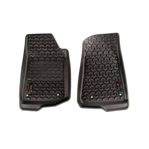 Rugged Ridge - Rugged Ridge All Terrain Floor Liner Kit, Front/Rear, Black, 18-20 Jeep Wrangler JL, 2 Dr 12987.43 - Image 6