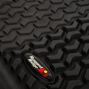 Rugged Ridge - Rugged Ridge All Terrain Floor Liner Kit, Front/Rear, Black, 18-20 Jeep Wrangler JL, 2 Dr 12987.43 - Image 8