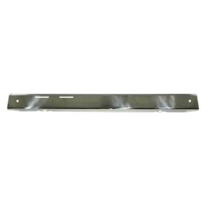 Rugged Ridge Bumper Overlay, Front, Stainless Steel; 76-86 Jeep CJ 11109.01