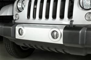 Rugged Ridge - Rugged Ridge Euro Guard Kit, Fog Light, Black; 07-18 Jeep Wrangler JK/JKU 11231.13 - Image 3