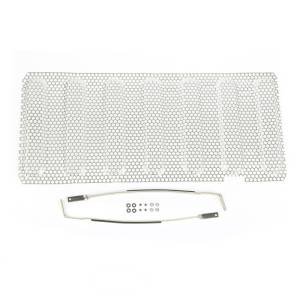 Rugged Ridge Grille Insert, Satin Stainless Steel; 07-18 Jeep Wrangler JK 11401.22