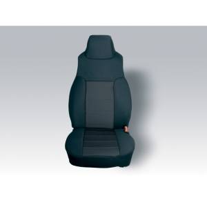 Rugged Ridge - Rugged Ridge Seat Cover Kit, Front, Neoprene, Black; 03-06 Jeep Wrangler TJ 13213.01 - Image 2
