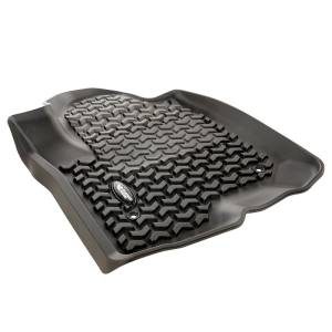 Rugged Ridge - Rugged Ridge Floor Liner, Front, Black; 2020 Chevy Silverado Crew Cab 82901.32 - Image 2