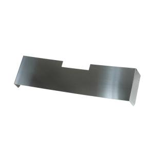 Rugged Ridge This stainless steel front frame cover from Rugged Ridge fits 76-86 Jeep CJ. 11120.01