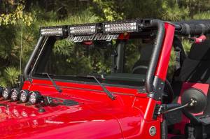 Rugged Ridge - Rugged Ridge Light Bar, Windshield Mounted; 97-06 Jeep Wrangler TJ/TJ 11232.08 - Image 3