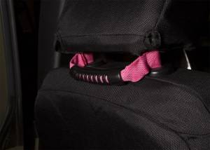 Rugged Ridge - Rugged Ridge Grab Handle, A-Pillar Mounted, Pink; 07-18 Jeep Wrangler JK 13305.16 - Image 3