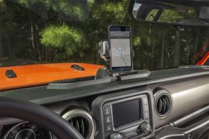 Rugged Ridge - Rugged Ridge Dash Multi-Mount System Kit, Phone Holder; 18-21 Jeep Wrangler / 20-21 Gladiator 13551.23 - Image 4