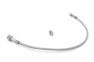 Rugged Ridge - Rugged Ridge Brake Hose Kit, Front, Stainless Steel, Drum; 76-78 Jeep CJ5/CJ7 16734.04 - Image 2