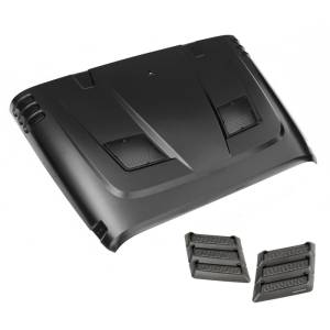 Rugged Ridge - Rugged Ridge Performance Vented Hood Kit; 07-18 Jeep Wrangler JK 17759.02 - Image 2