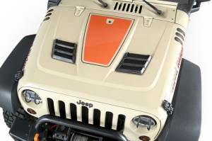 Rugged Ridge - Rugged Ridge Performance Vented Hood Kit; 07-18 Jeep Wrangler JK 17759.02 - Image 3