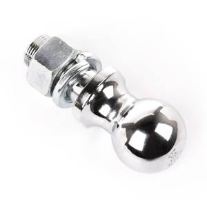 Towing & Recovery - Towing Accessories - Rugged Ridge - Rugged Ridge Trailer Hitch Ball, 1-7/8 Inch Ball, 1 Inch Diameter Shank, Chrome 11305.04