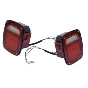 Rugged Ridge - Rugged Ridge Tail Light Kit, LED; 76-06 Jeep CJ/Wrangler 12403.85 - Image 2