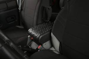 Rugged Ridge - Rugged Ridge Center Console Cover, Black; 07-10 Jeep Wrangler JK 13107.40 - Image 3