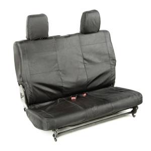 Rugged Ridge - Rugged Ridge Ballistic Seat Cover, Rear, Black; 07-10 Jeep Wrangler JK, 2 Door 13266.05 - Image 2