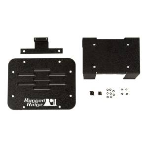 Rugged Ridge Tire Carrier Delete Plate Kit: 07-18 Jeep Wrangler JK 11586.11