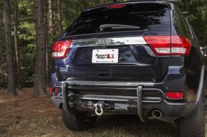 Rugged Ridge - Rugged Ridge Bumper Guard, Rear, Black, Double Tube; 11-21 Grand Cherokee WK2 11513.03 - Image 3