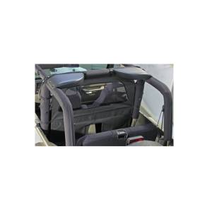 Rugged Ridge This gray roll bar curtain from Rugged Ridge fits 80-06 Jeep CJ and Wrangler. 13552.09