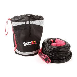 Rugged Ridge - Rugged Ridge Kinetic Recovery Rope Kit, Cinch Storage Bag 15104.30 - Image 2