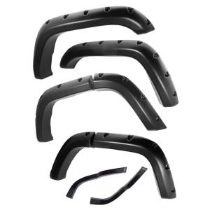 Rugged Ridge - Rugged Ridge All Terrain Fender Flare Kit, 6 Piece; 84-01 Jeep Cherokee XJ, 4 Door 11634.10 - Image 2