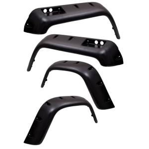 Rugged Ridge - Rugged Ridge All Terrain Fender Flare Kit, 6 Piece; 76-86 CJ5/CJ7/CJ8 Scrambler 11633.10 - Image 2