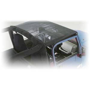 Rugged Ridge This mesh summer brief top from Rugged Ridge fits 07-09 Jeep Wrangler JKs. 13579.02